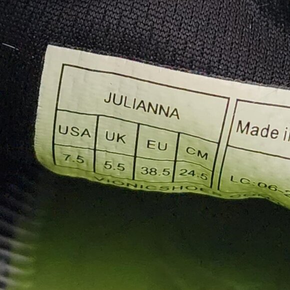 Vionic Pro Julianna black slip on sneakers - please read carefully - Picture 9 of 12